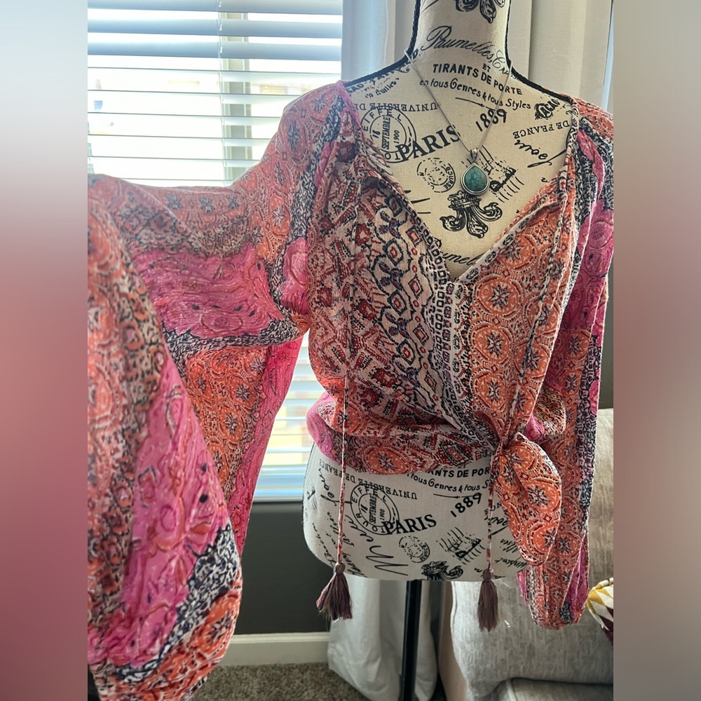 Vici pink blouse.
